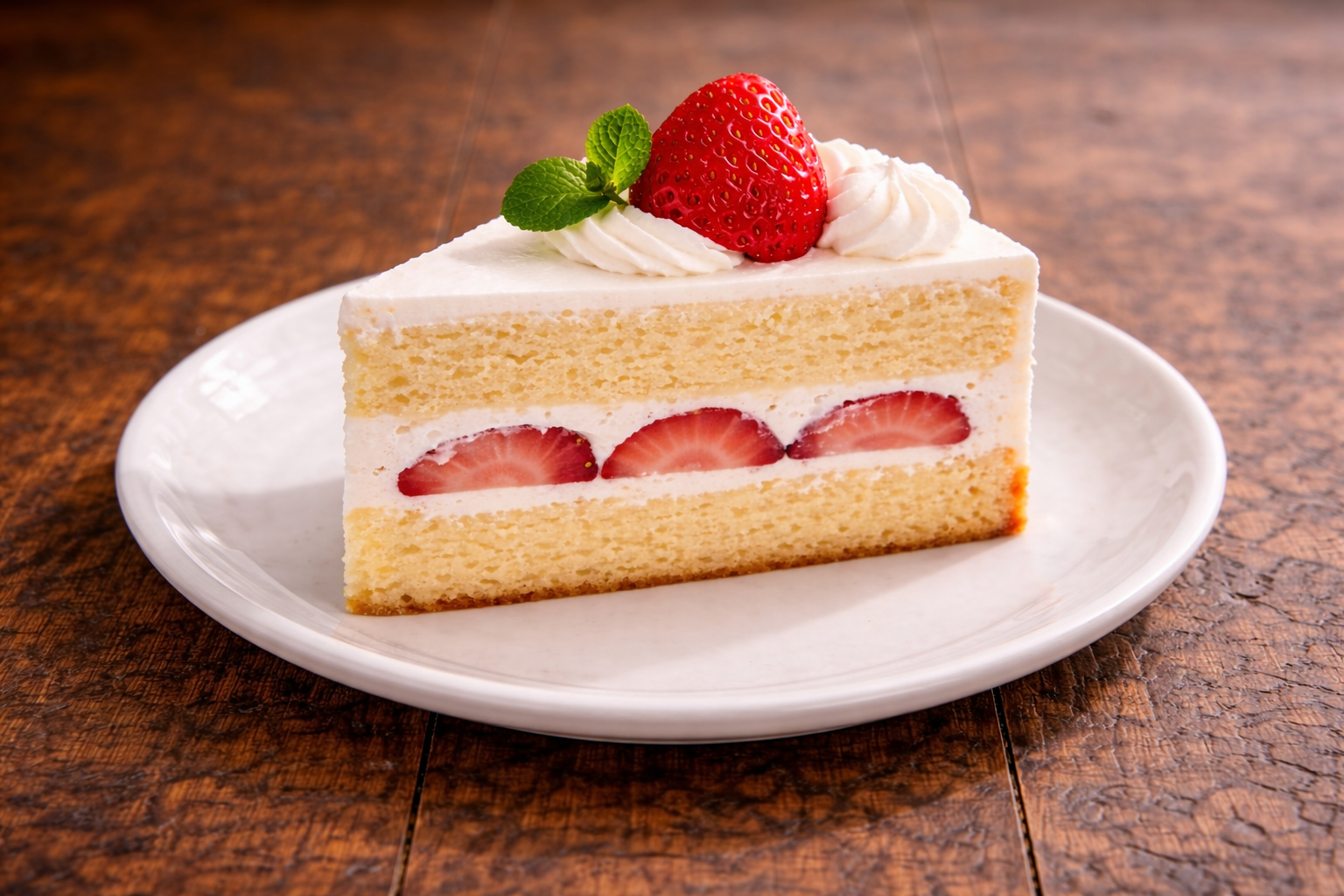 いちごのショートケーキ